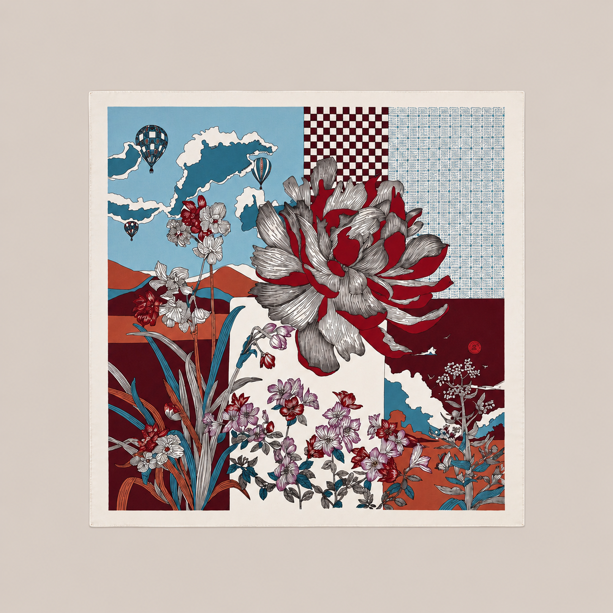 Carré floraison éternelle