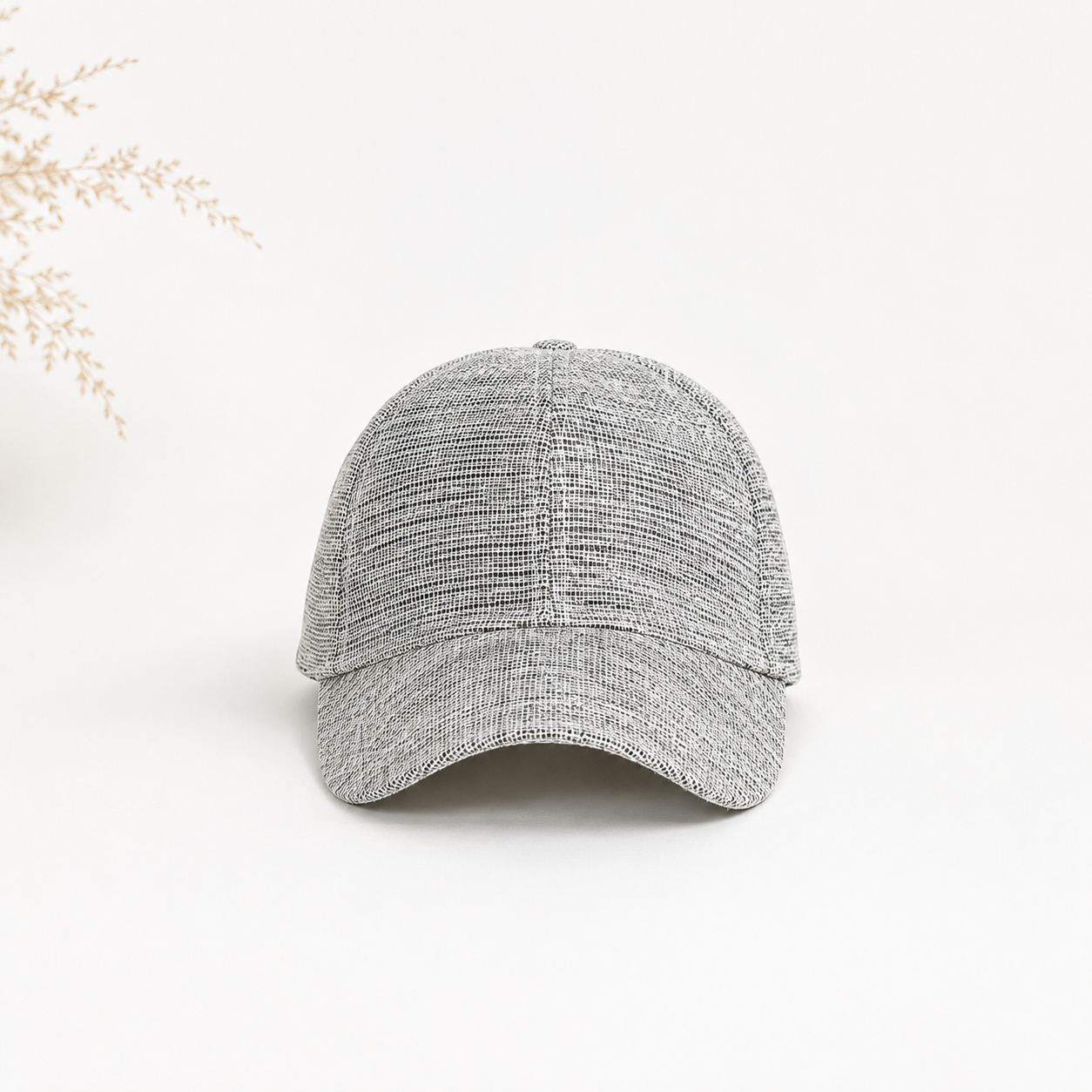 Casquette casual en maille respirante lin