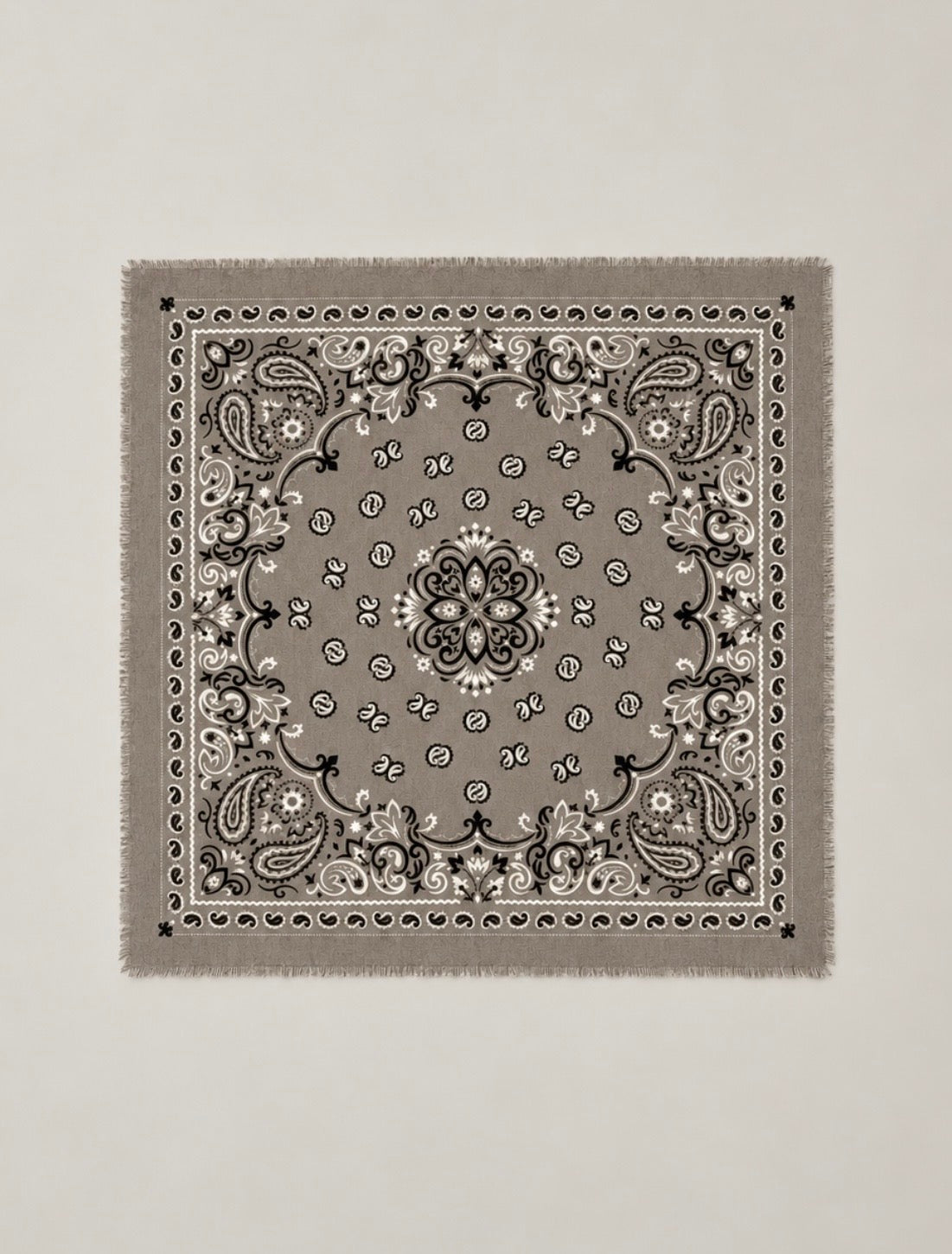 Foulard carré bandana chaud - OLIVIA
