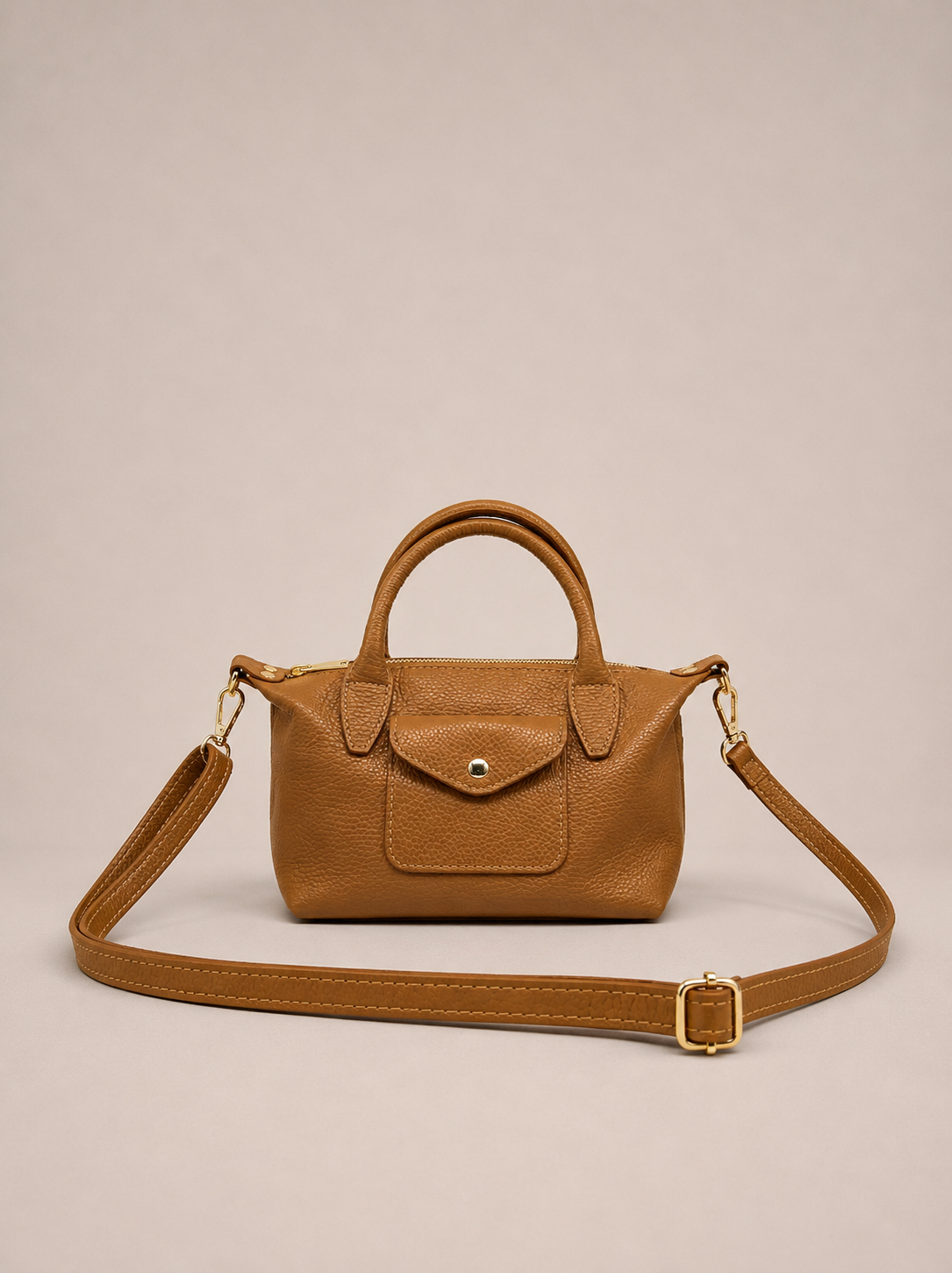 Sac en croûte de cuir Gabine