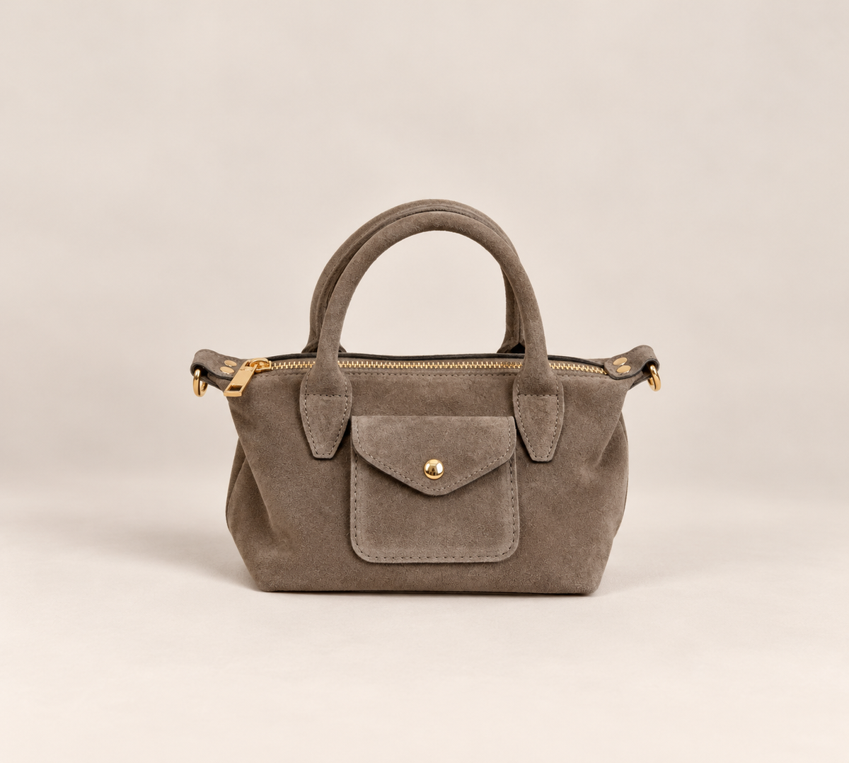 Sac à main en cuir suédine – ELLIE