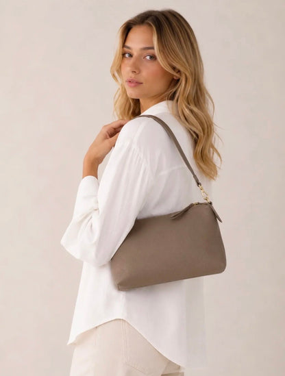 Sac en cuir porté épaule - ROMY