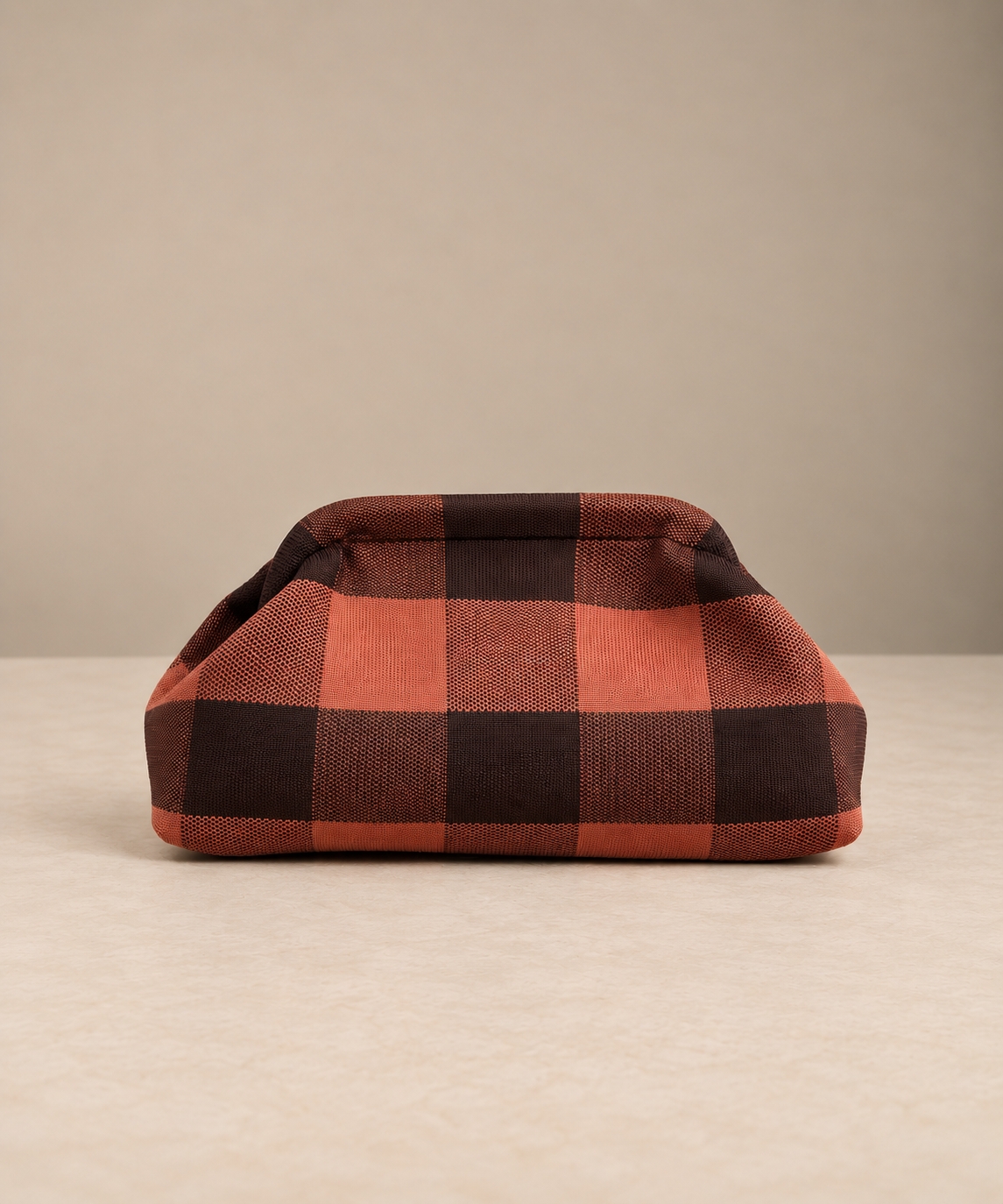 Pochette à carreaux avec lanière assortie - HYLA