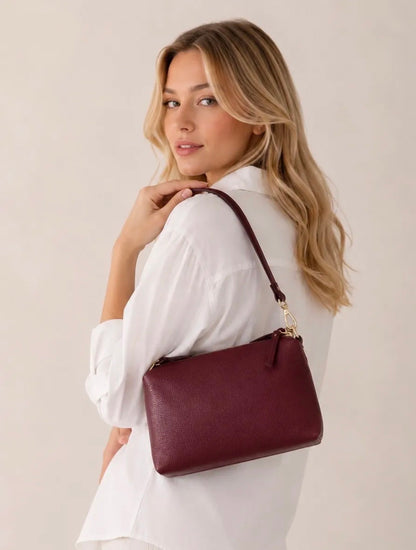 Sac en cuir porté épaule - ROMY