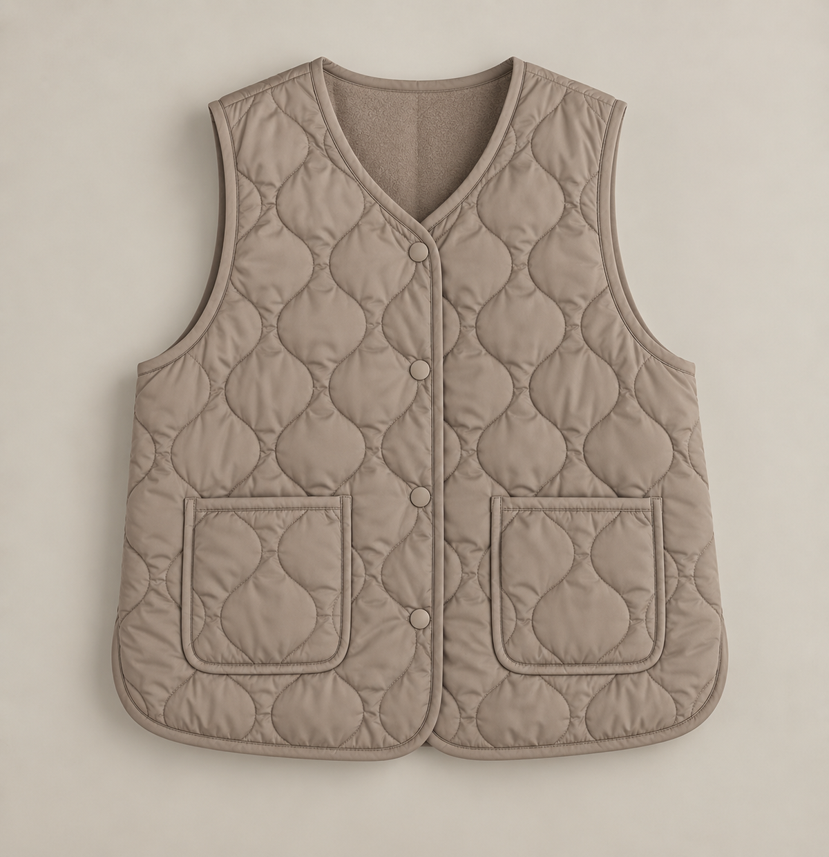 Gilet matelassé sans manches - LOUISE