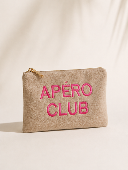 Trousse éponge "apéro club"