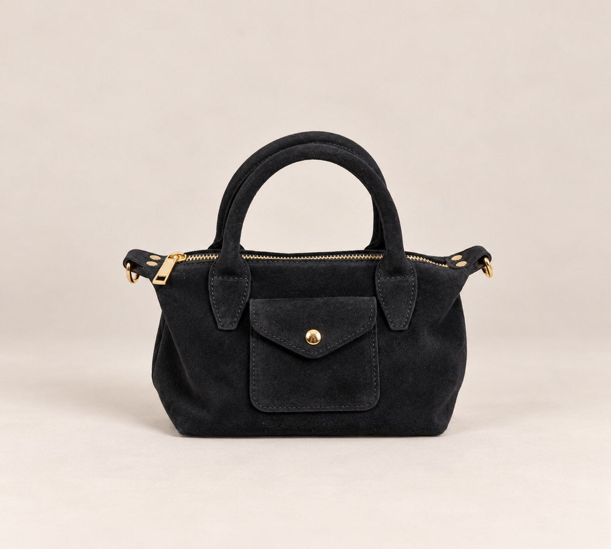 Sac à main en cuir suédine – ELLIE
