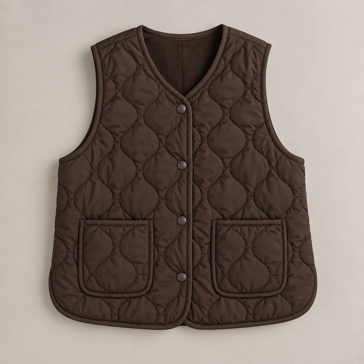 Gilet matelassé sans manches - LOUISE