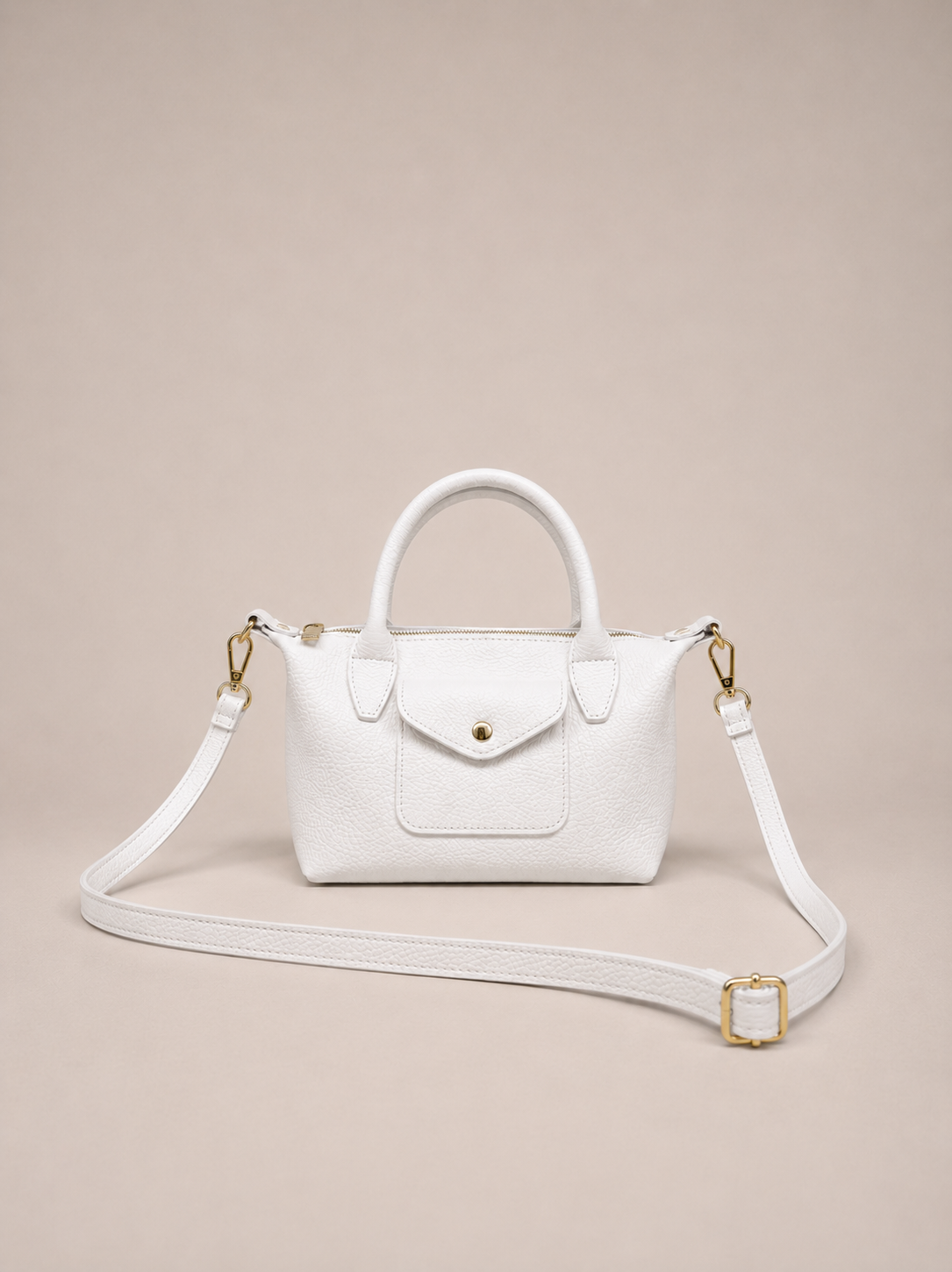 Sac en croûte de cuir Gabine