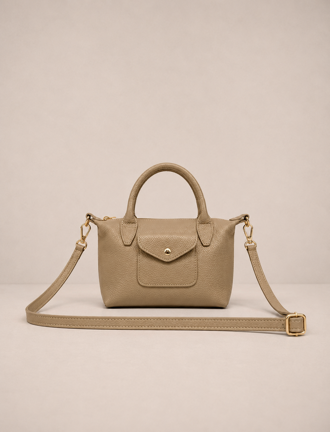 Sac en croûte de cuir Gabine