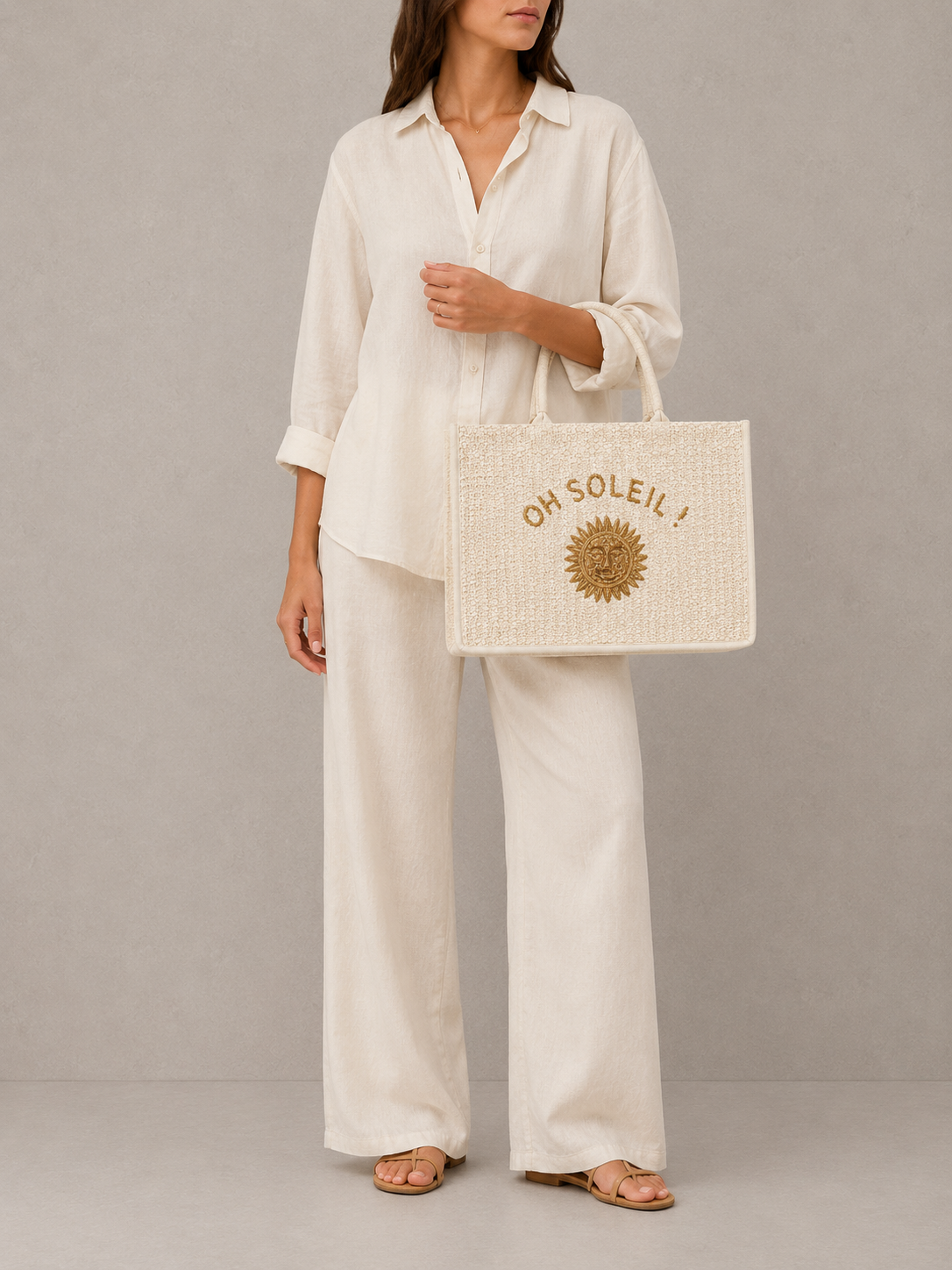 Le sac cabas signature "Oh soleil !"