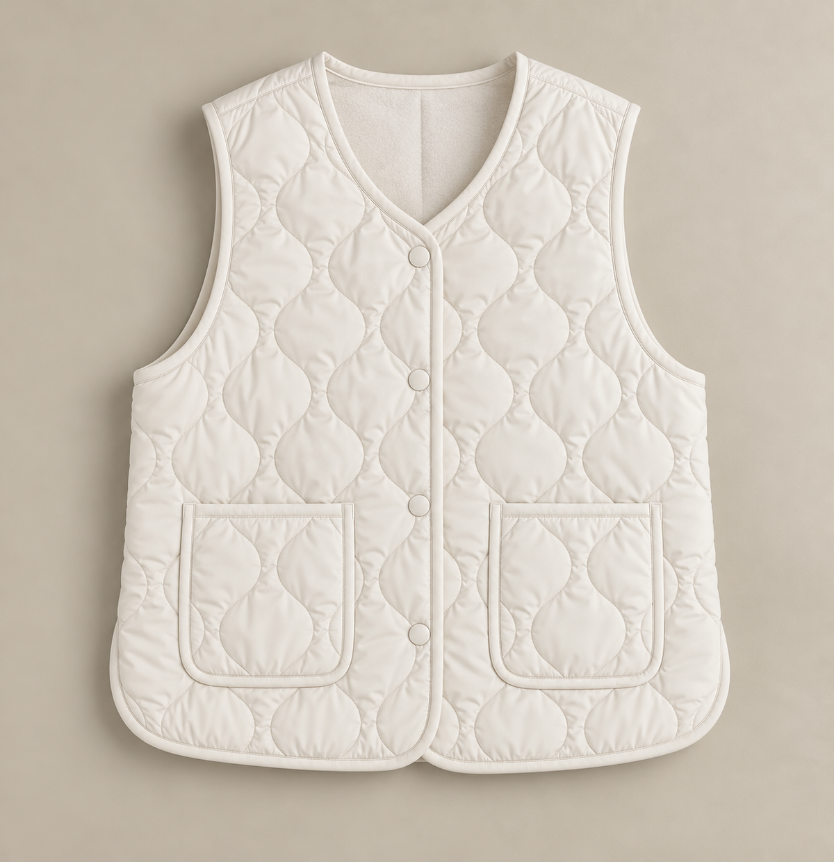 Gilet matelassé sans manches - LOUISE