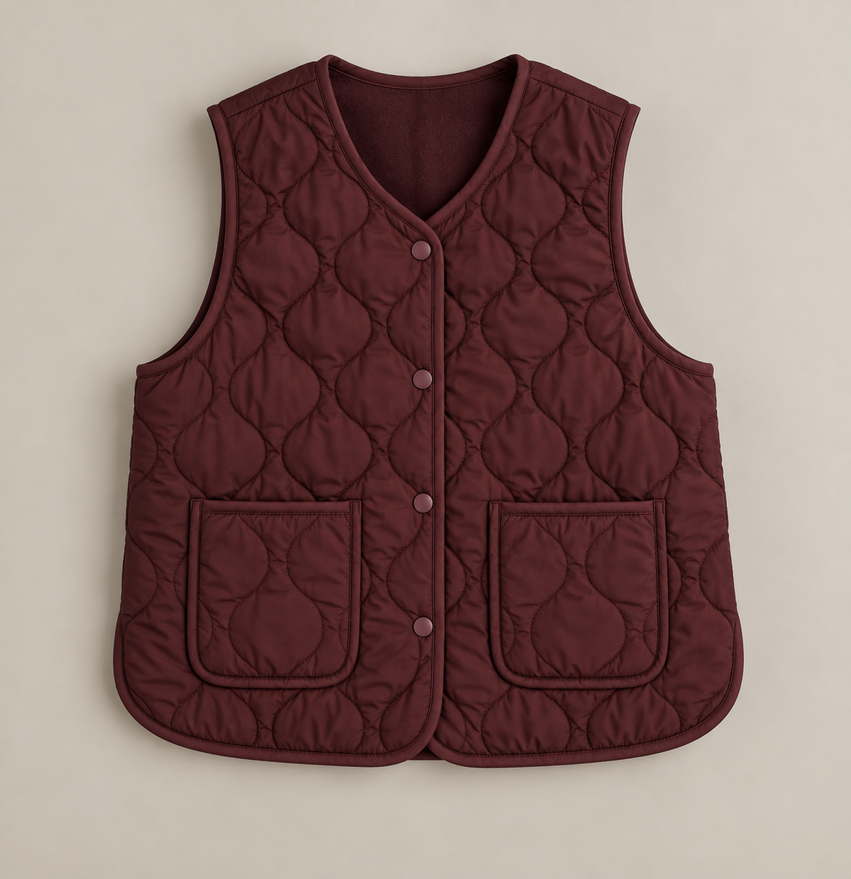 Gilet matelassé sans manches - LOUISE