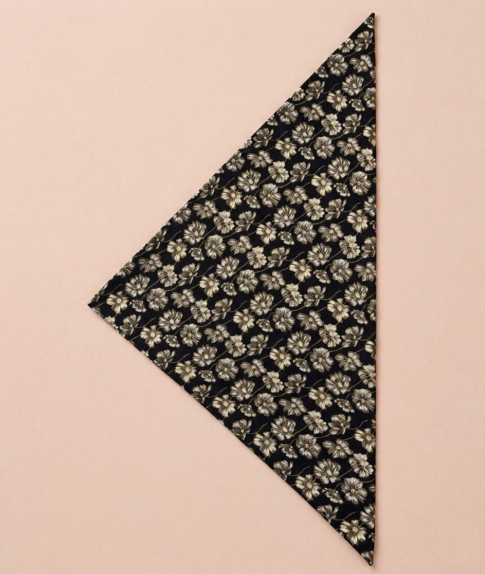 Création triangle double face réversible kaki