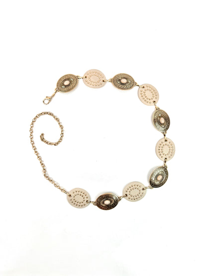 Ceinture bijou à ornements sablés