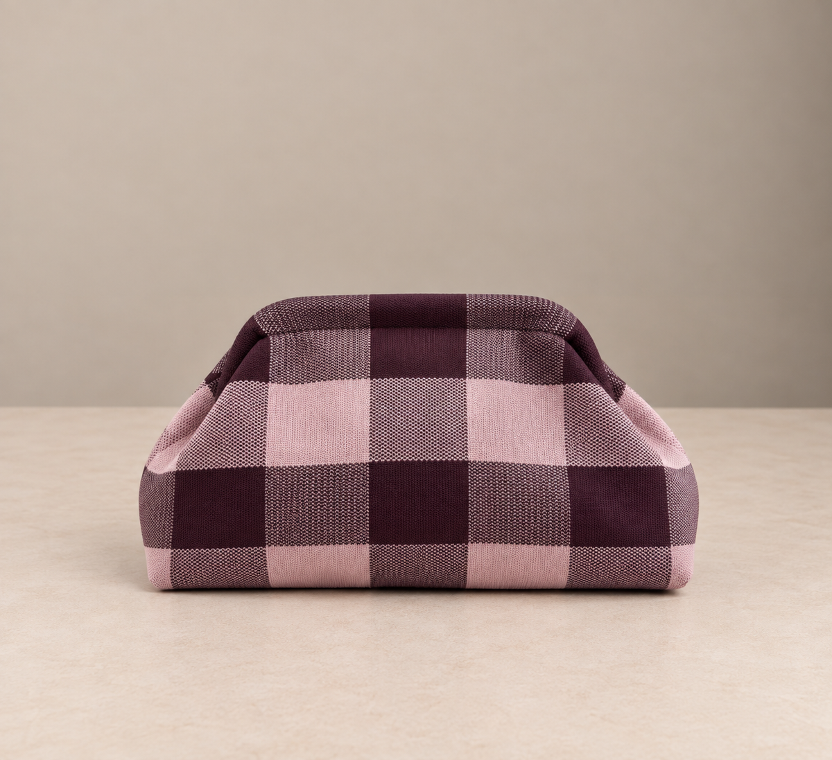 Pochette à carreaux avec lanière assortie - HYLA