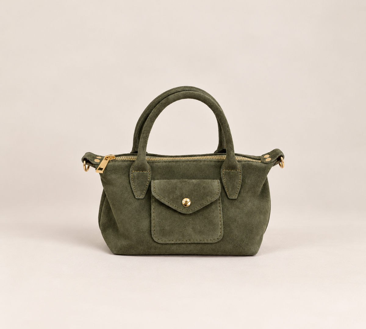 Sac à main en cuir suédine – ELLIE