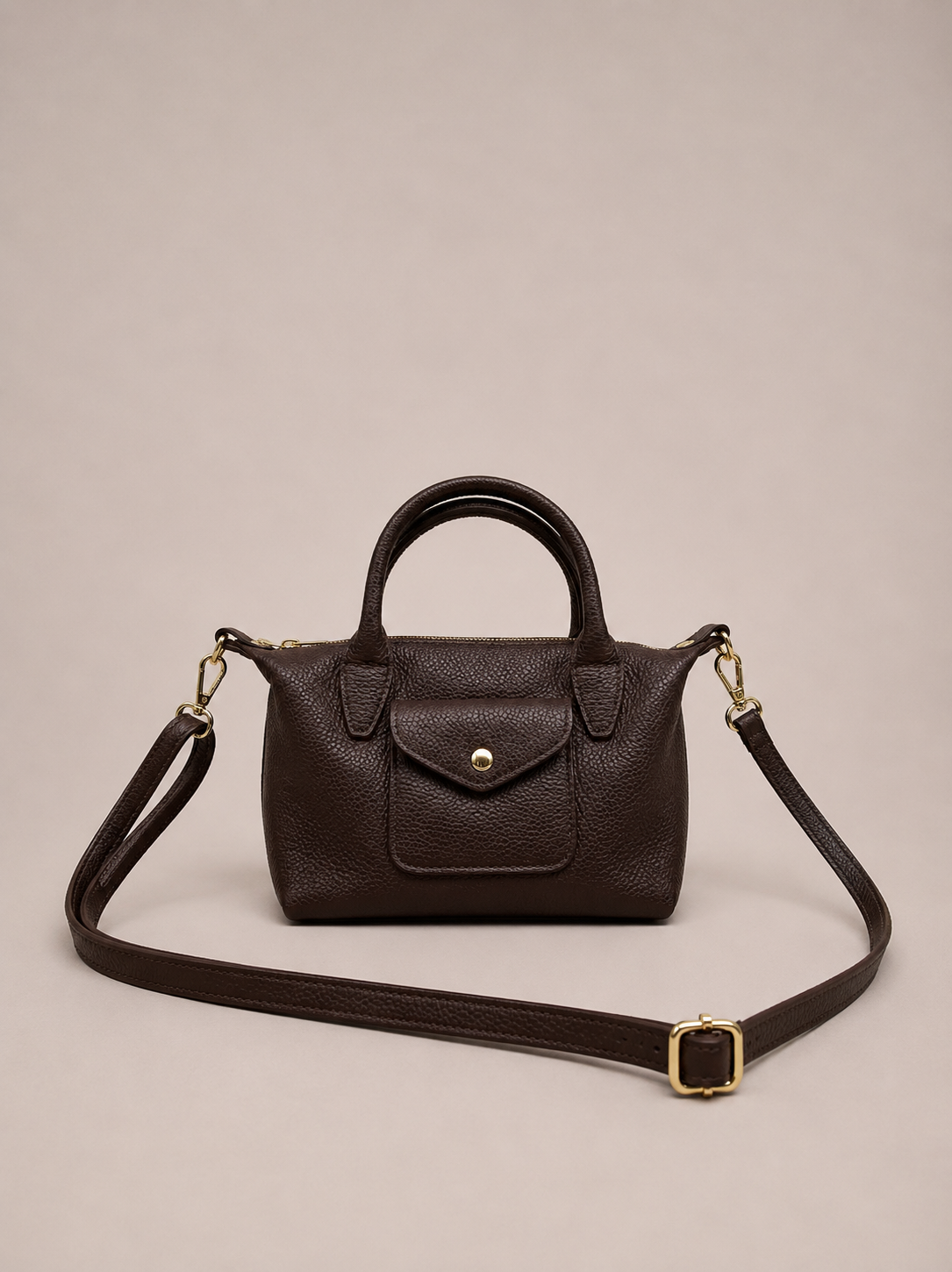 Sac en croûte de cuir Gabine
