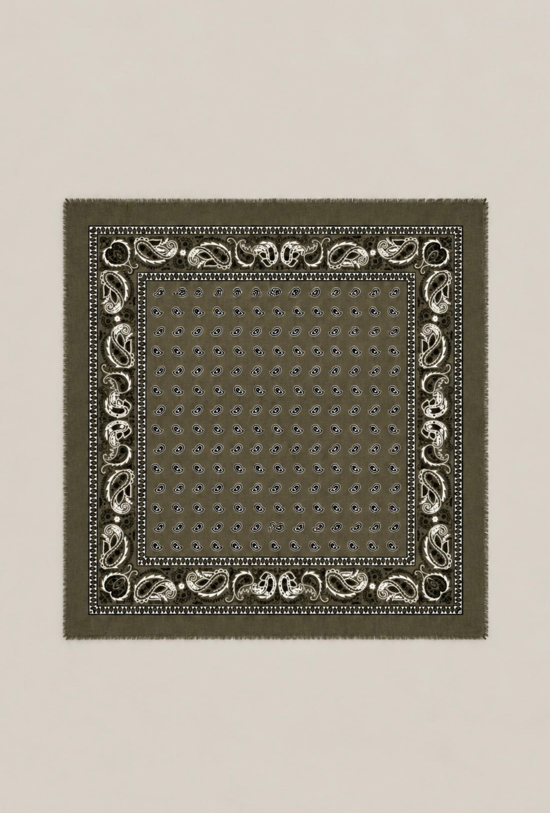 Foulard carré bandana chaud - HÉLÈNE