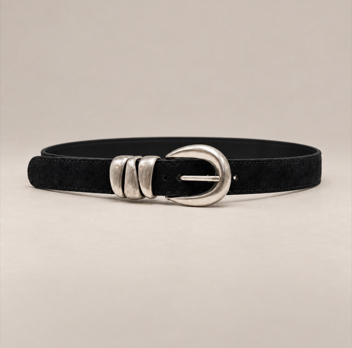Ceinture en daim bijou organique - GIULA