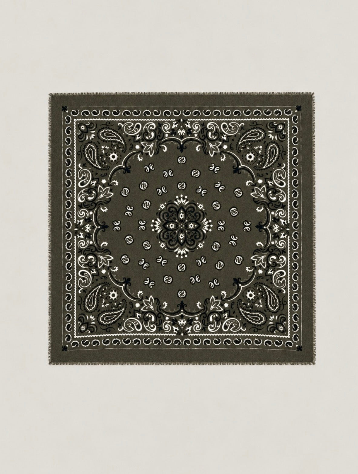 Foulard carré bandana chaud - OLIVIA