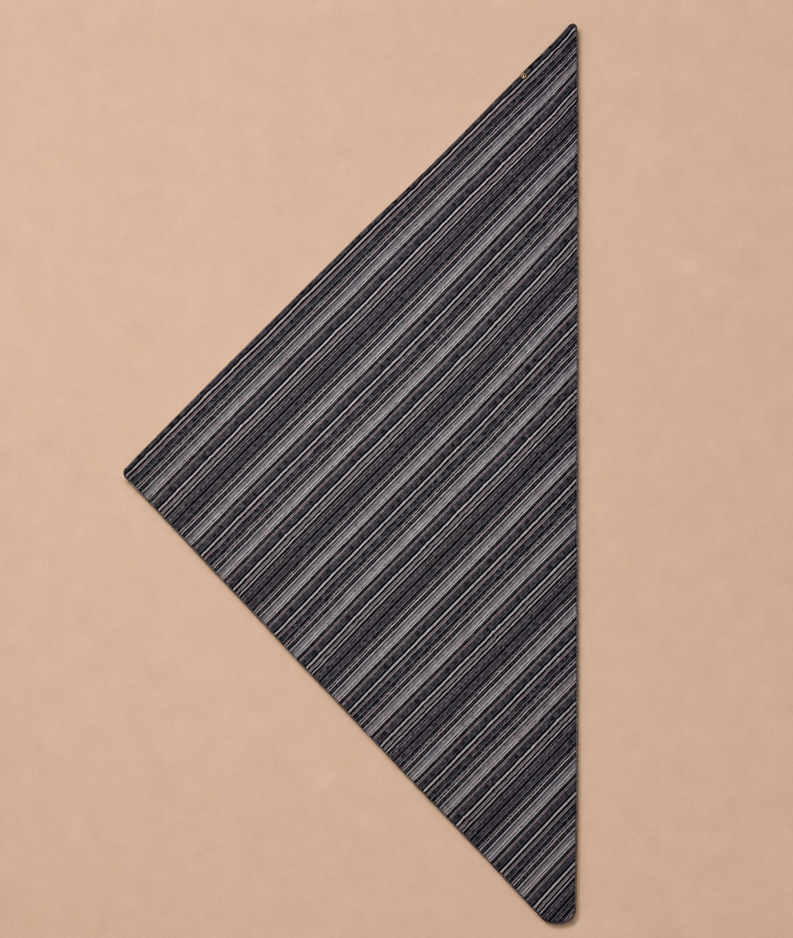 Création triangle double face réversible beige/taupe