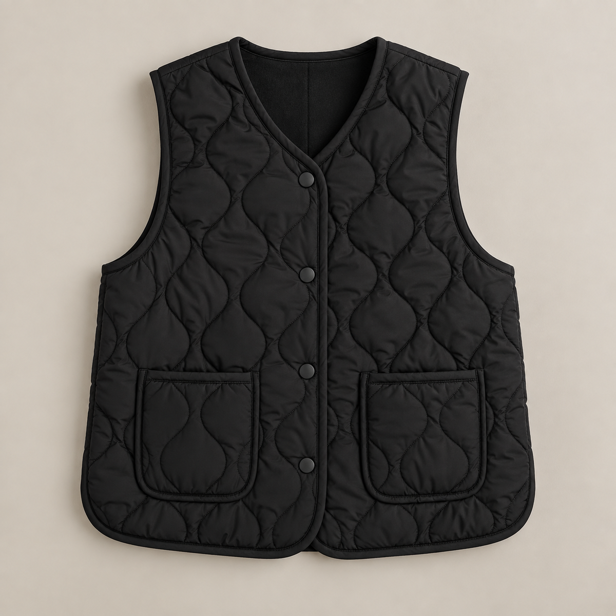 Gilet matelassé sans manches - LOUISE