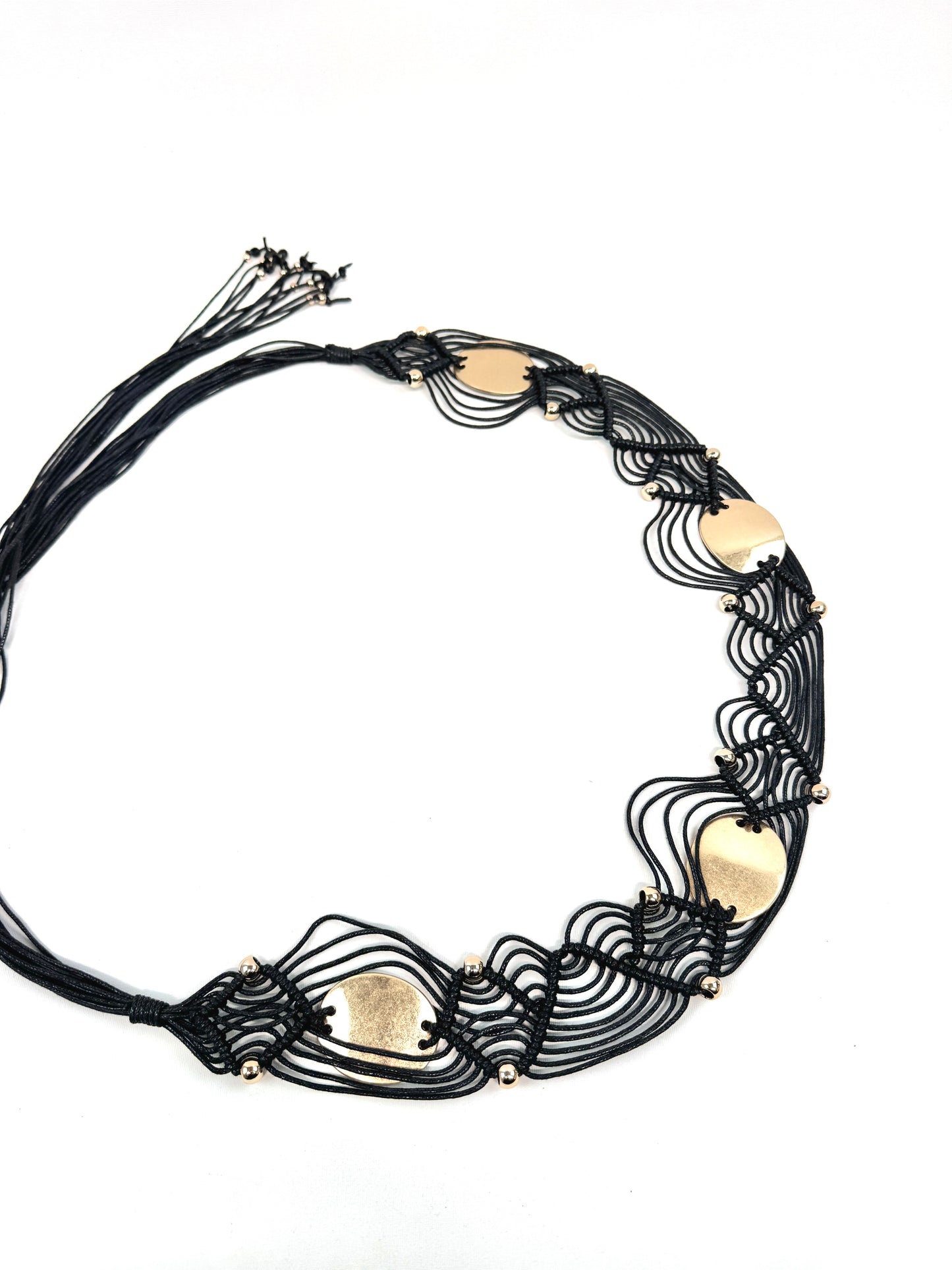 Ceinture bijou macramé