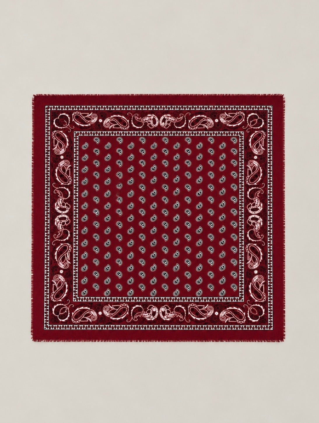 Foulard carré bandana chaud - HÉLÈNE