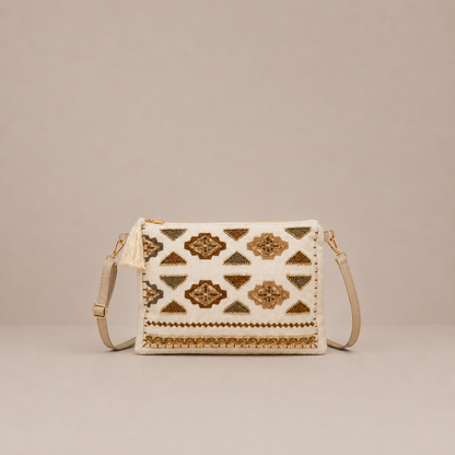 Sac pochette bohème travaillé gypset