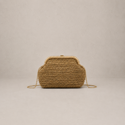 Sac bourse maille tressée