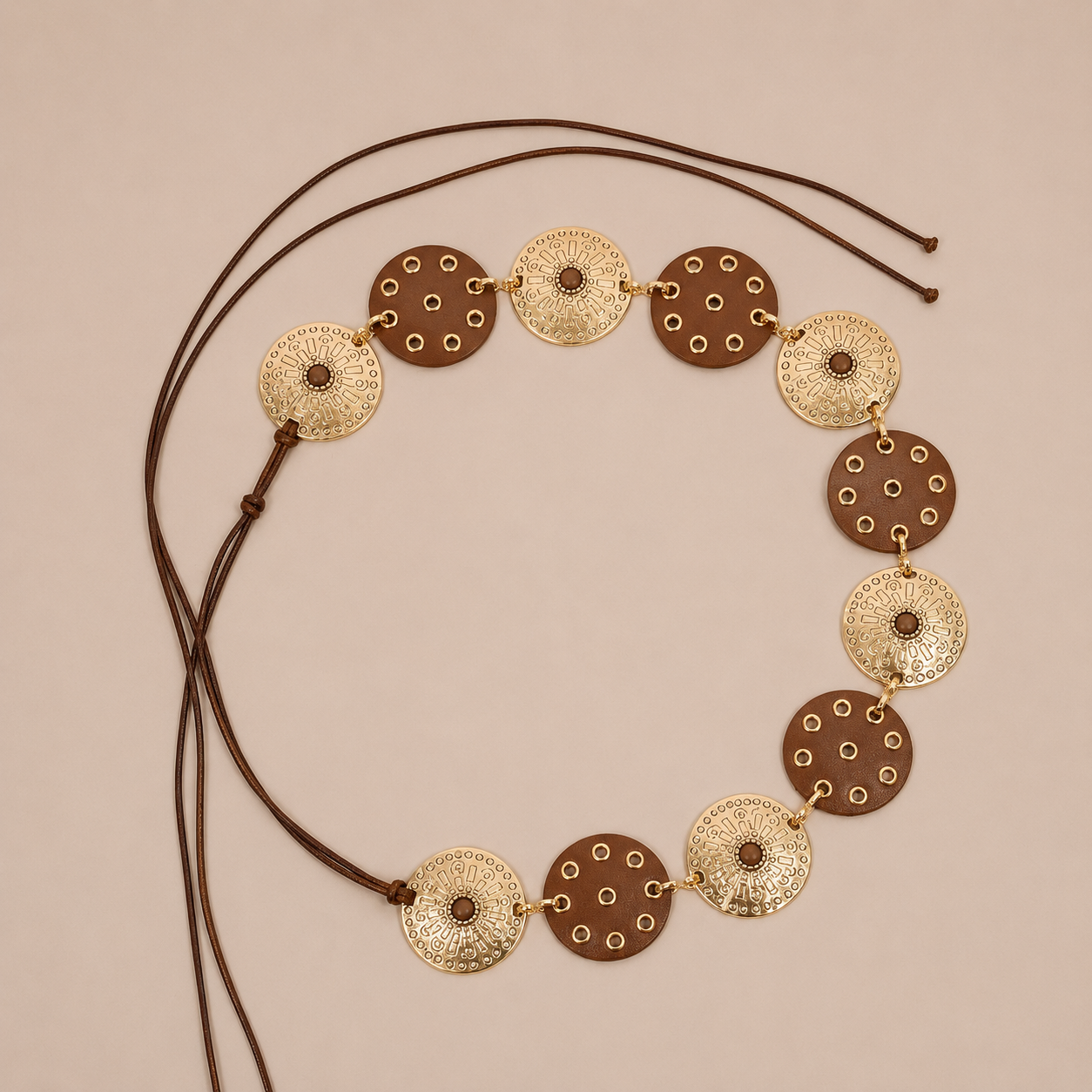 Ceinture bijoux à ornements