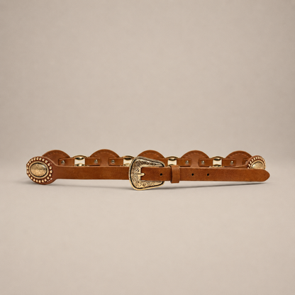 Ceinture bohème à détails bijoux
