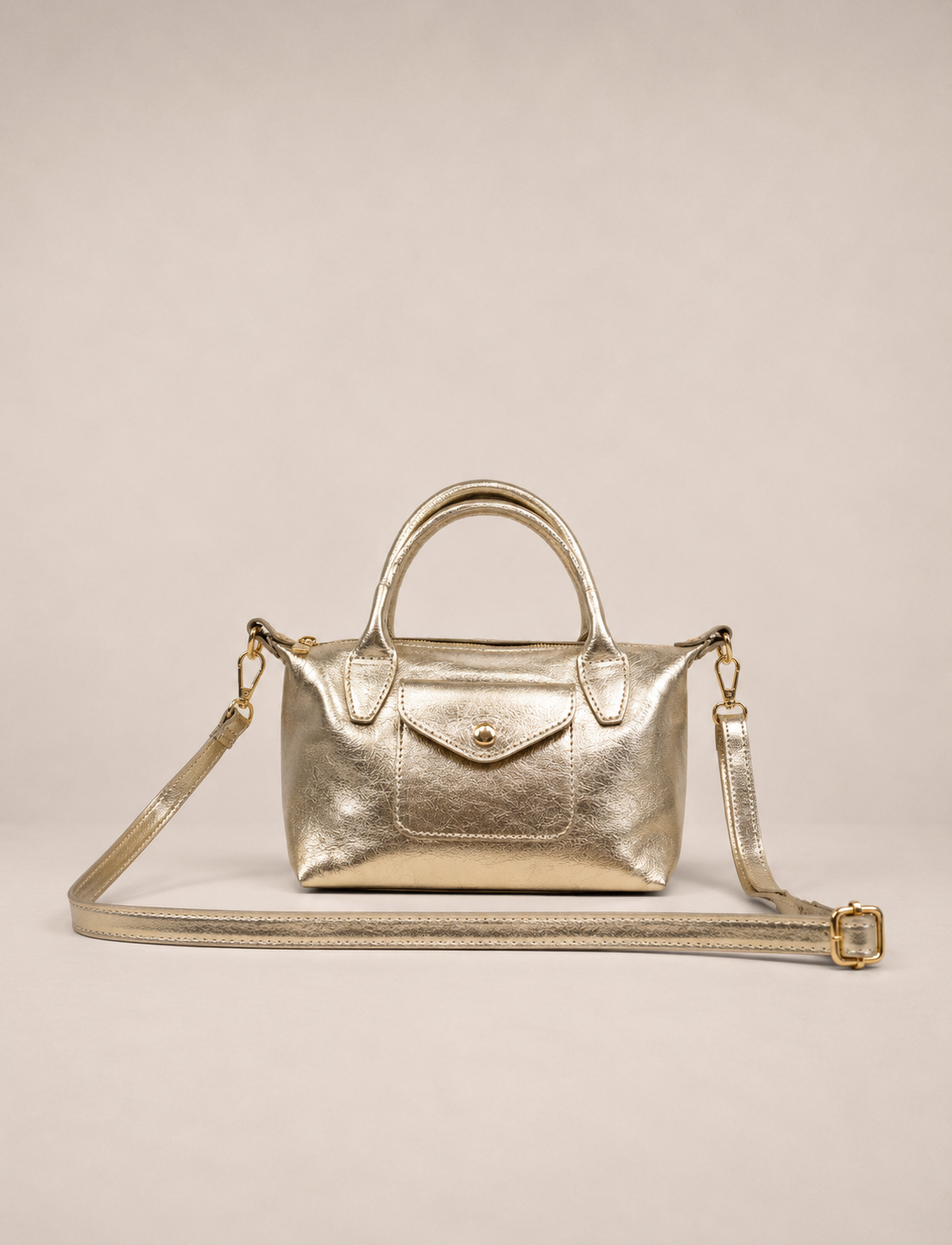 Sac en croûte de cuir Gabine