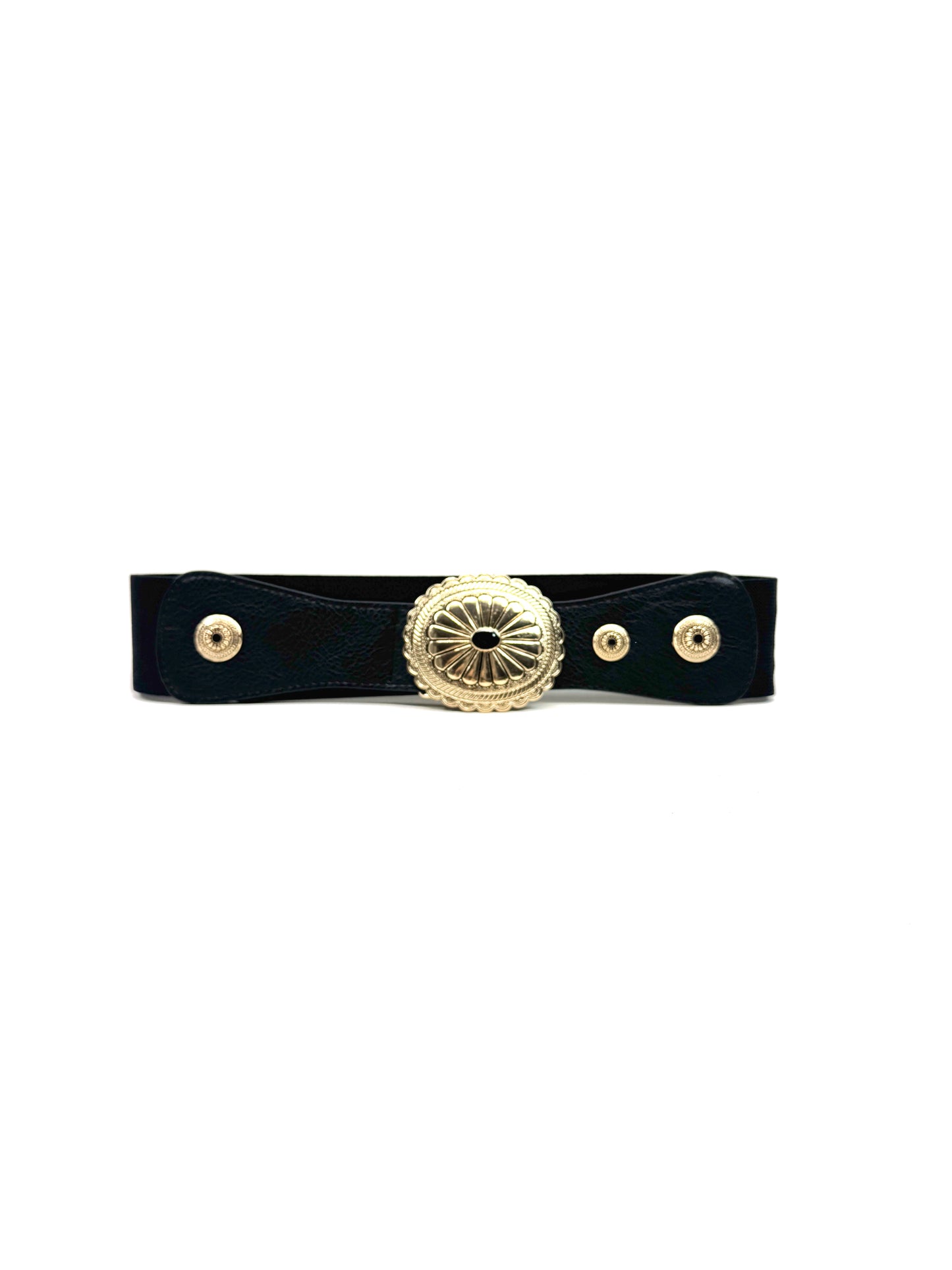 Ceinture bohème à boucle travaillée élastique