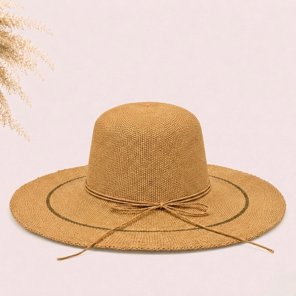 Chapeau bohème chic à détails raffinés