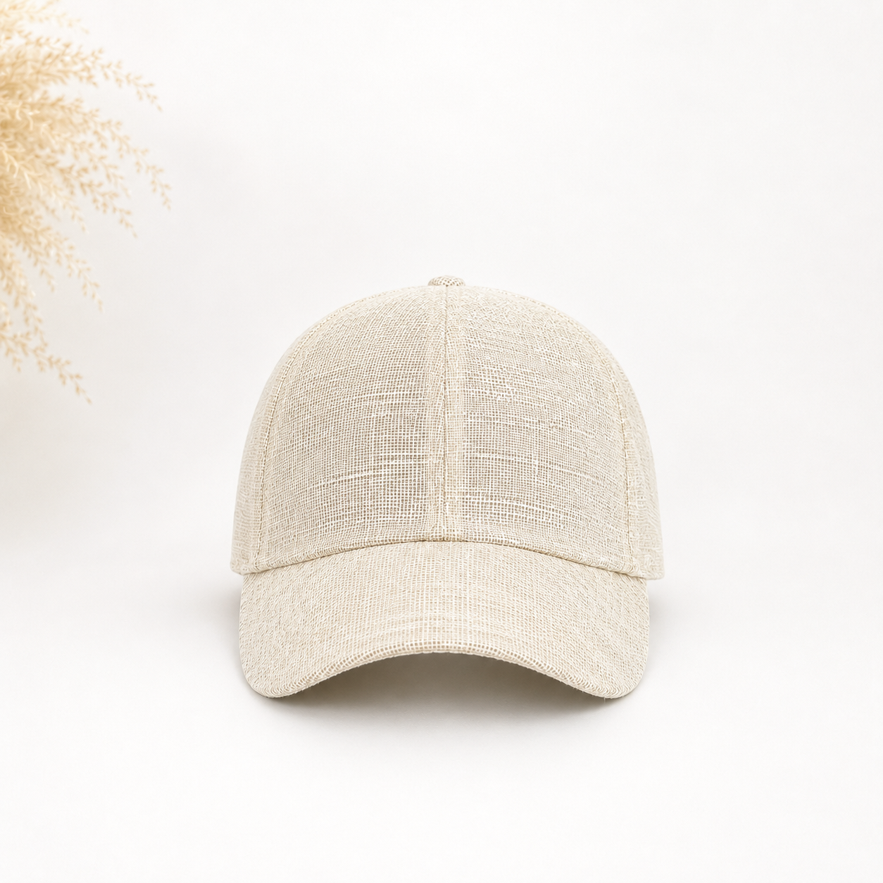Casquette casual en maille respirante lin