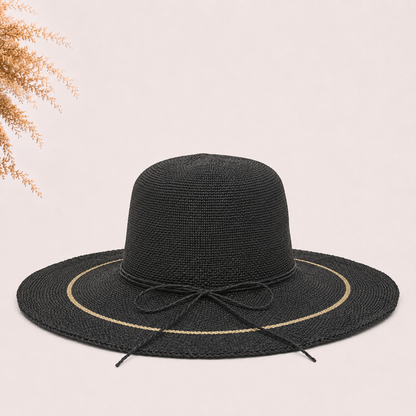 Chapeau bohème chic à détails raffinés
